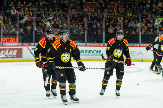 Brynäs Simon Bertilsson, Anton Rödin och Johannes