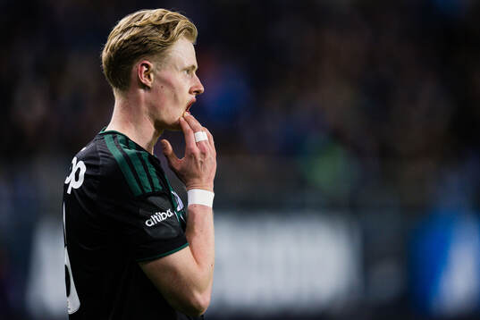 Tobias Dahl of Rosenborg looks dejected