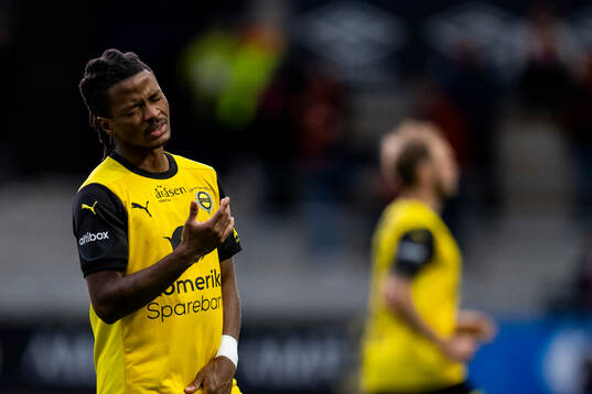 Félix Vá of Lillestrøm reacts
