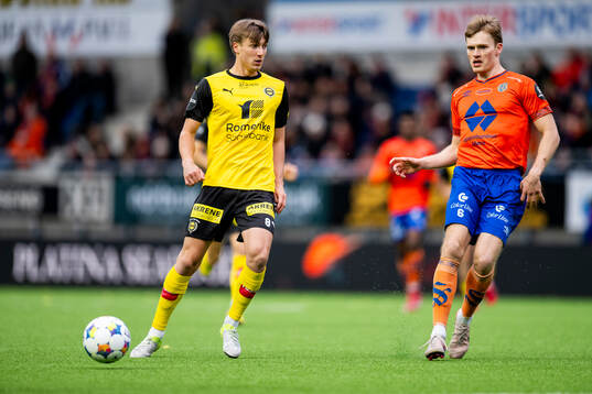Markus Karlsbakk of Lillestrøm and Håkon Hammer of