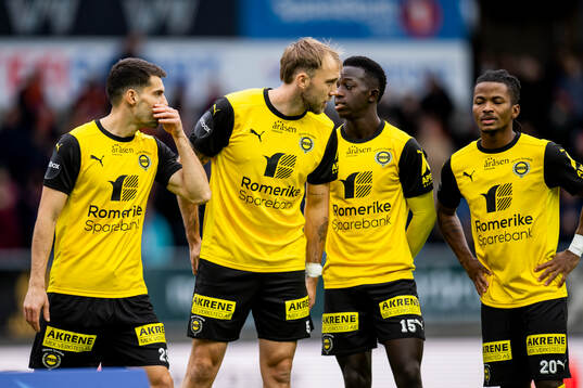 Ylldren Ibrahimaj, Sander Moen Foss, Salieu Drammeh and