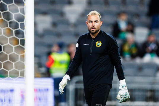 Hammarbys målvakt Warner Hahn