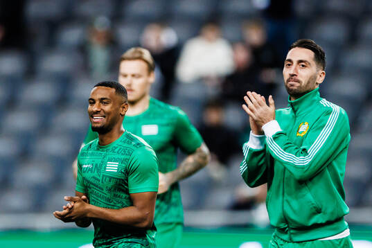 Hammarbys Paulos Abraham och Nahir Besara