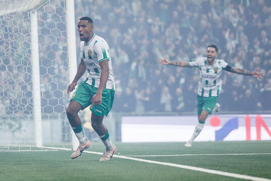 Hammarbys Paulos Abraham jublar