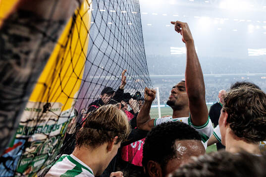 Hammarbys Paulos Abraham jublar