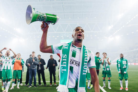 Hammarbys Paulos Abraham jublar
