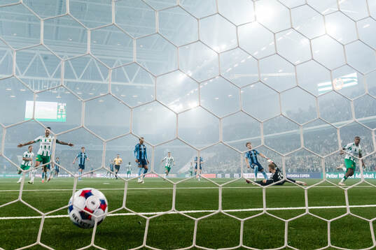 Hammarbys Paulos Abraham gör 1-0