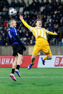 Sirius Melker Heier och IFK Göteborgs Kolbeinn Thordarson