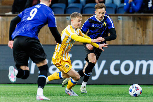 Sirius Oscar Krusnell och IFK Göteborgs David Kruse