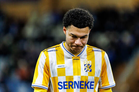 IFK Göteborgs Alexander Jallow deppar