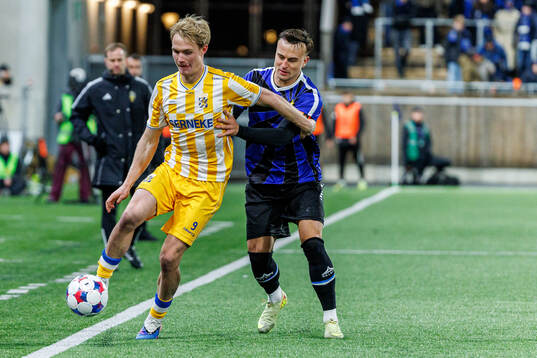 IFK Göteborgs Max Fenger och Sirius Henrik Rönnlöf