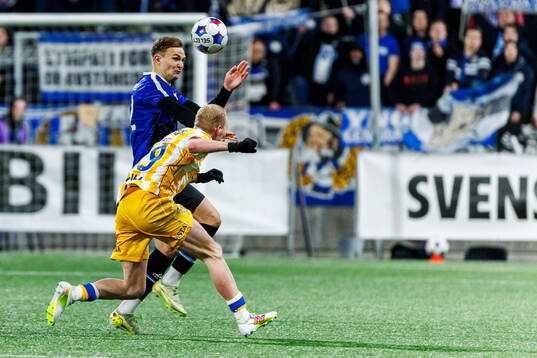 Sirius Oscar Krusnell och IFK Göteborgs Adam Bergmark