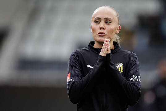 Under fotbollsmatchen i Svenska Cupen mellan Häcken och AIK
