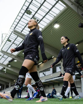 Häckens Alva Selerud och Nesrin Akgun
