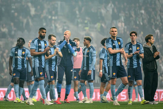 Djurgårdens spelare deppar
