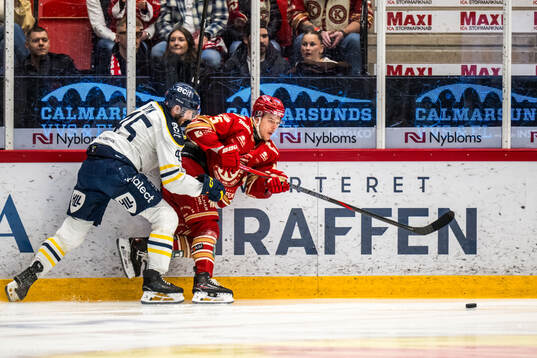Södertäljes Sebastian Dyk och Kalmars Carl-Johan Lerby