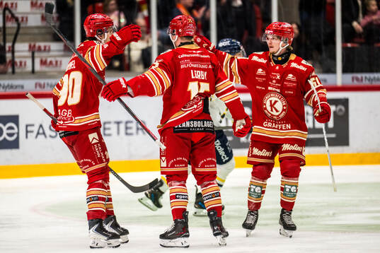 Kalmars Carl-Johan Lerby jublar
