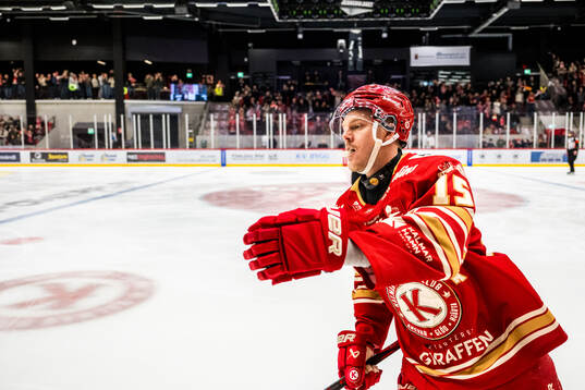 Kalmars Carl-Johan Lerby jublar