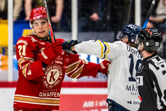 Kalmars Matthew Struthers och Södertäljes Felix Öhrqvist