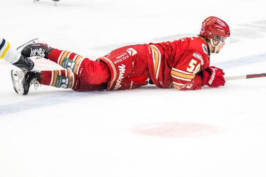 Kalmars Elliot Ekmark deppar