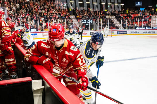 Kalmars Gustaf Westlund och Södertäljes William Eriksson