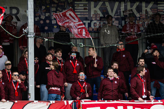 Spectators in the stands
