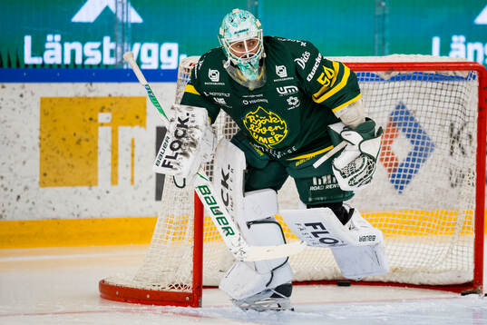 Björklövens målvakt Frans Tuohimaa