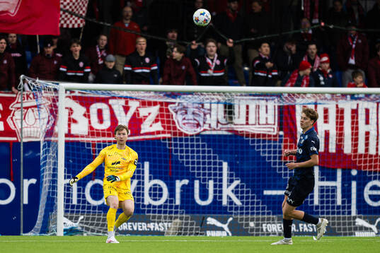 Goalkeeper Mathias Dyngeland of Brann