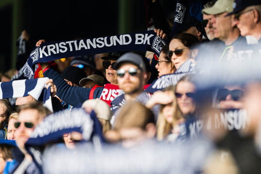Spectators in the stands
