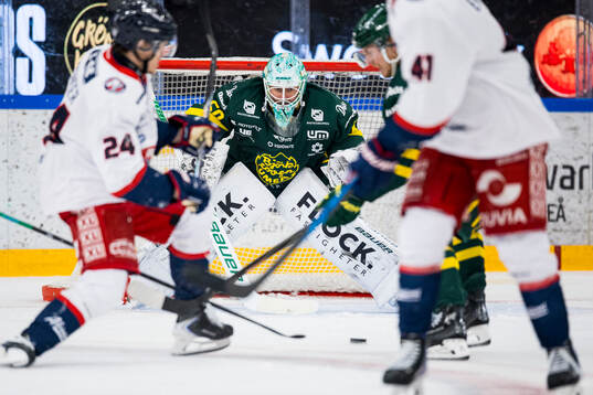 Björklövens målvakt Frans Tuohimaa