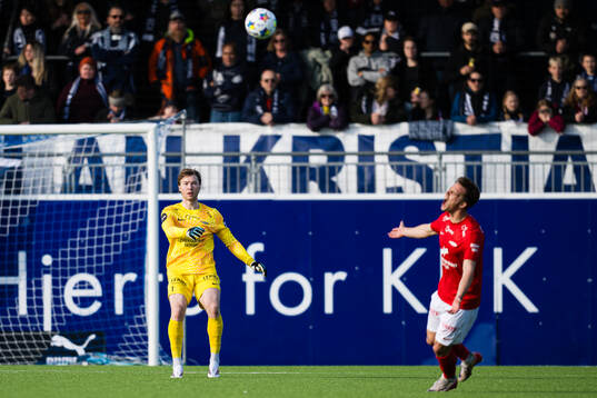 Goalkeeper Mathias Dyngeland of Brann