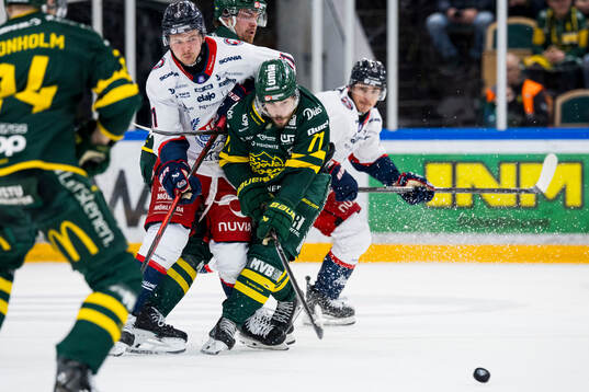 Oskarshamns Sören Dietz Larsen och Björklövens Gustav