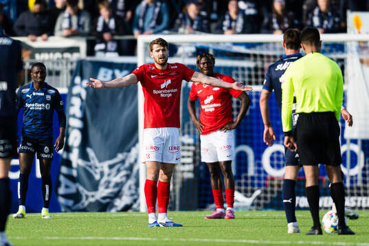 Jacob Sørensen of Brann reacts