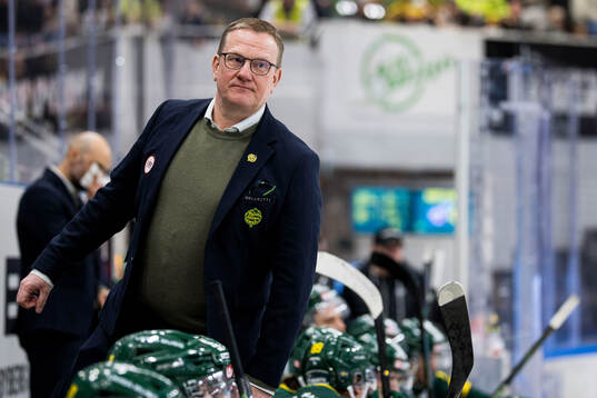 Björklövens huvudtränare Magnus Bogren