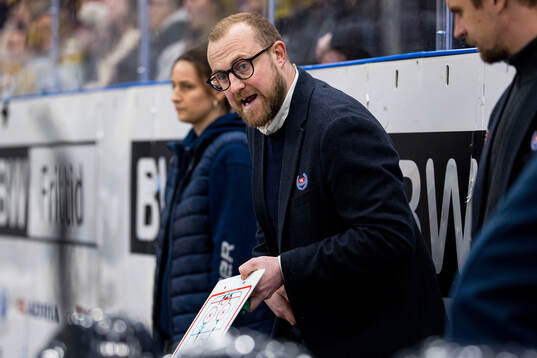 Oskarshamns huvudtränare Jeff Jakobs