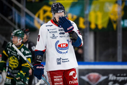 Oskarshamns Hampus Karlsson deppar