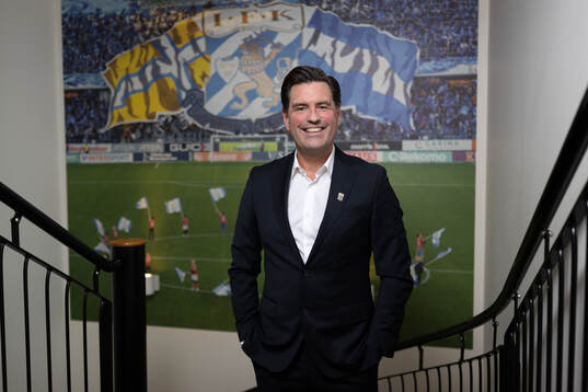 IFK Göteborgs nya klubbdirektör Nicklas Lauwell