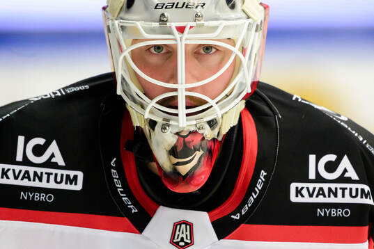 Nybro Vikings målvakt Tex Williamsson