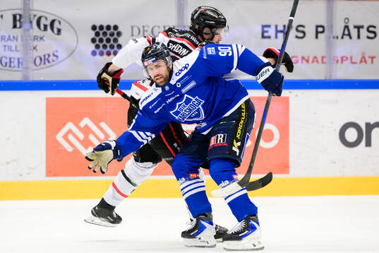Nybro Vikings Joachim Rohdin och Karlskogas Rikard Olsén