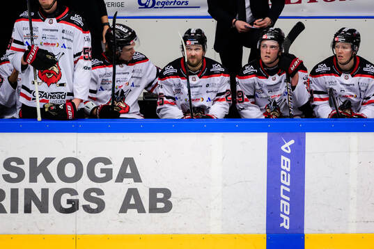 Nybro Vikings Marcus Bergman deppar