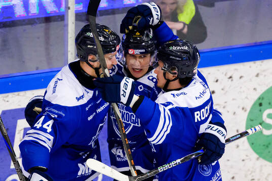 Karlskogas Jonatan Harju, Oliver Eklind och Adam Rockwood