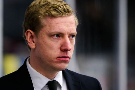 Nybro Vikings huvudtränare Hampus Sylvegård