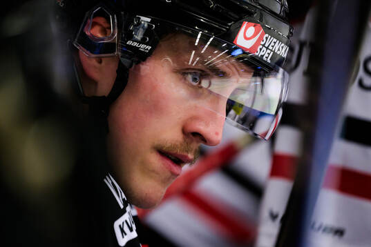 Nybro Vikings Marcus Bergman deppar