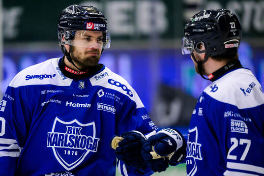 Karlskogas Kalle Jellvert jublar