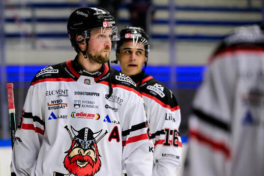 Nybro Vikings Marcus Bergman deppar