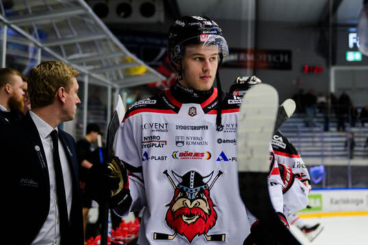 Nybro Vikings Karl Sterner deppar