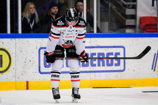 Nybro Vikings Fredrik Granberg deppar