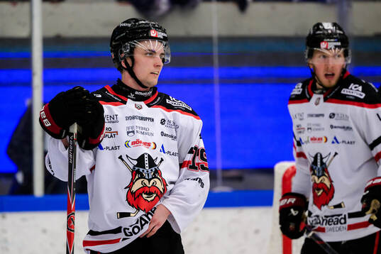 Nybro Vikings Elias Stenman deppar
