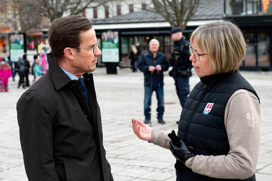 Statsminister Ulf Kristersson (M)