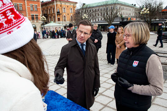 Statsminister Ulf Kristersson (M)